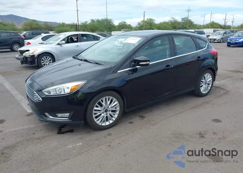2017 Ford Focus Titanium из США, поврежденный, VIN 1FADP3N24HL326330